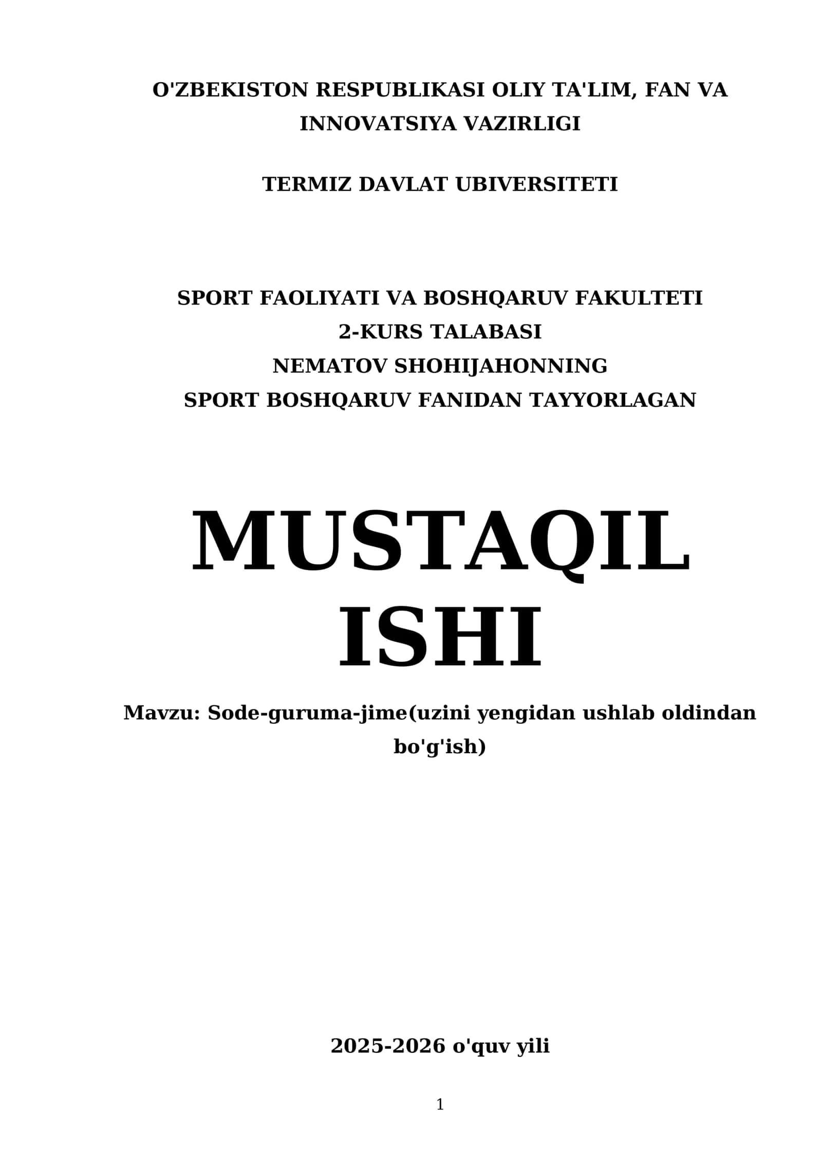 Sode-guruma-jime(uzini yengidan ushlab oldindan bo'g'ish)