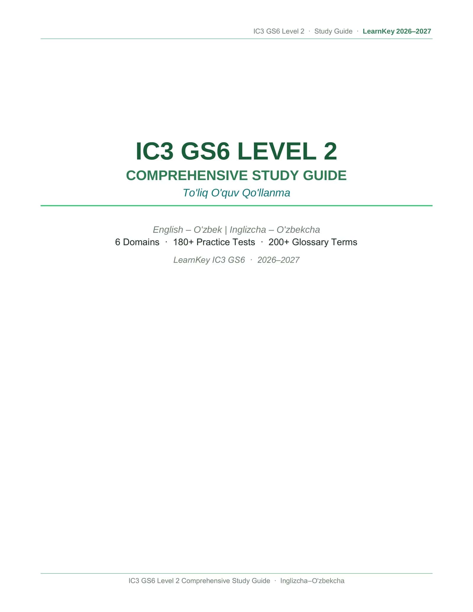 IC3 GS6 Level2 ENG-UZ