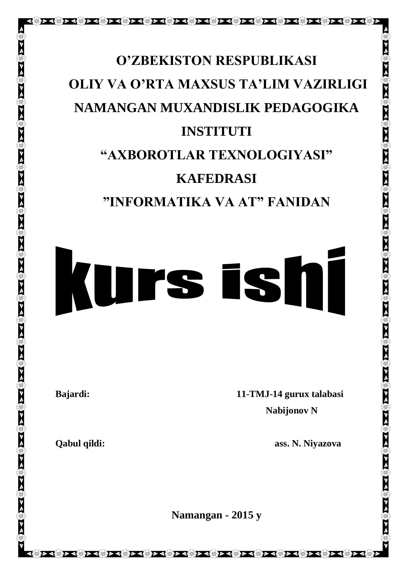 Kutubxonadagi Texnologik mashina va jixozlar