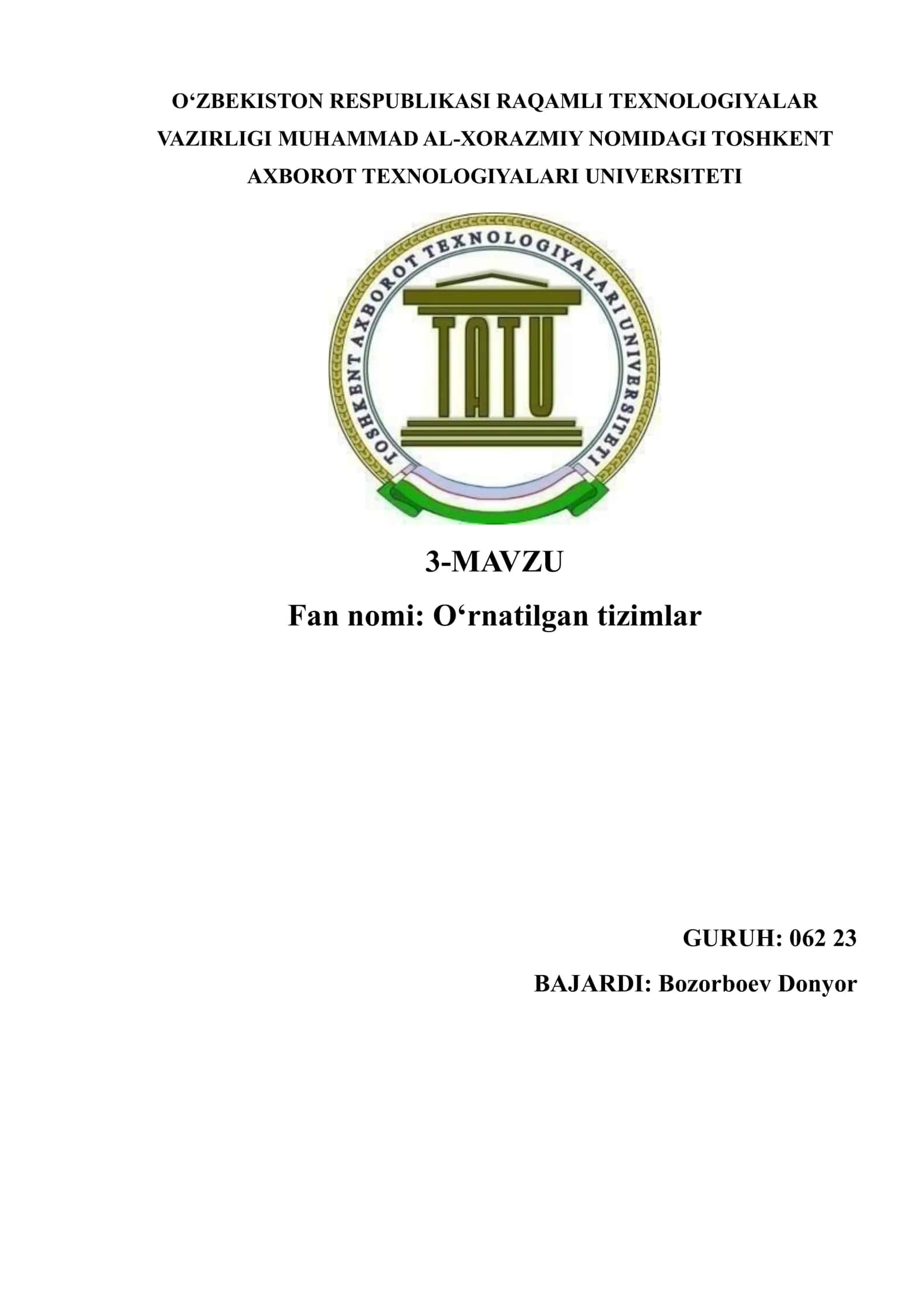 Potensiometr. Arduino orqali yorug‘lik diodining yorug‘lik darajasini va ularning sonini o‘zgartirish