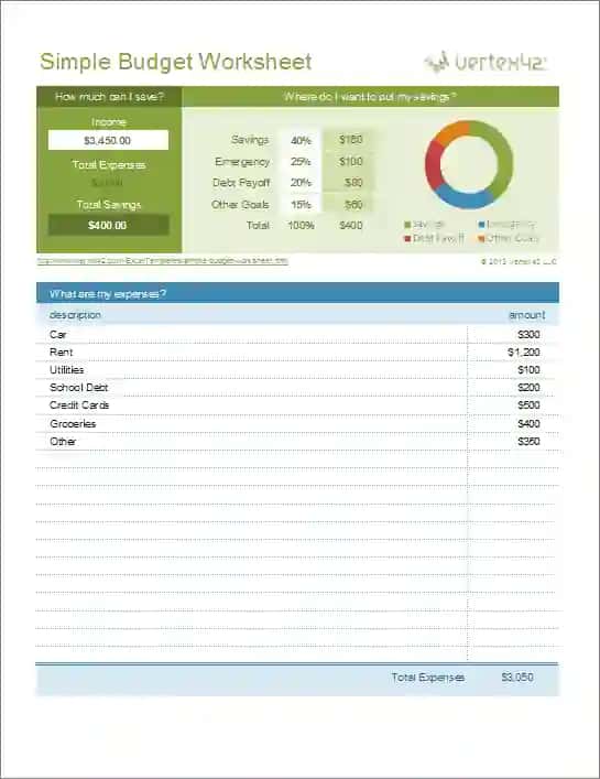 Premium Monthly Budget Excel Template Personal Budget Planner (Excel) Income & Expense Tracker 2026