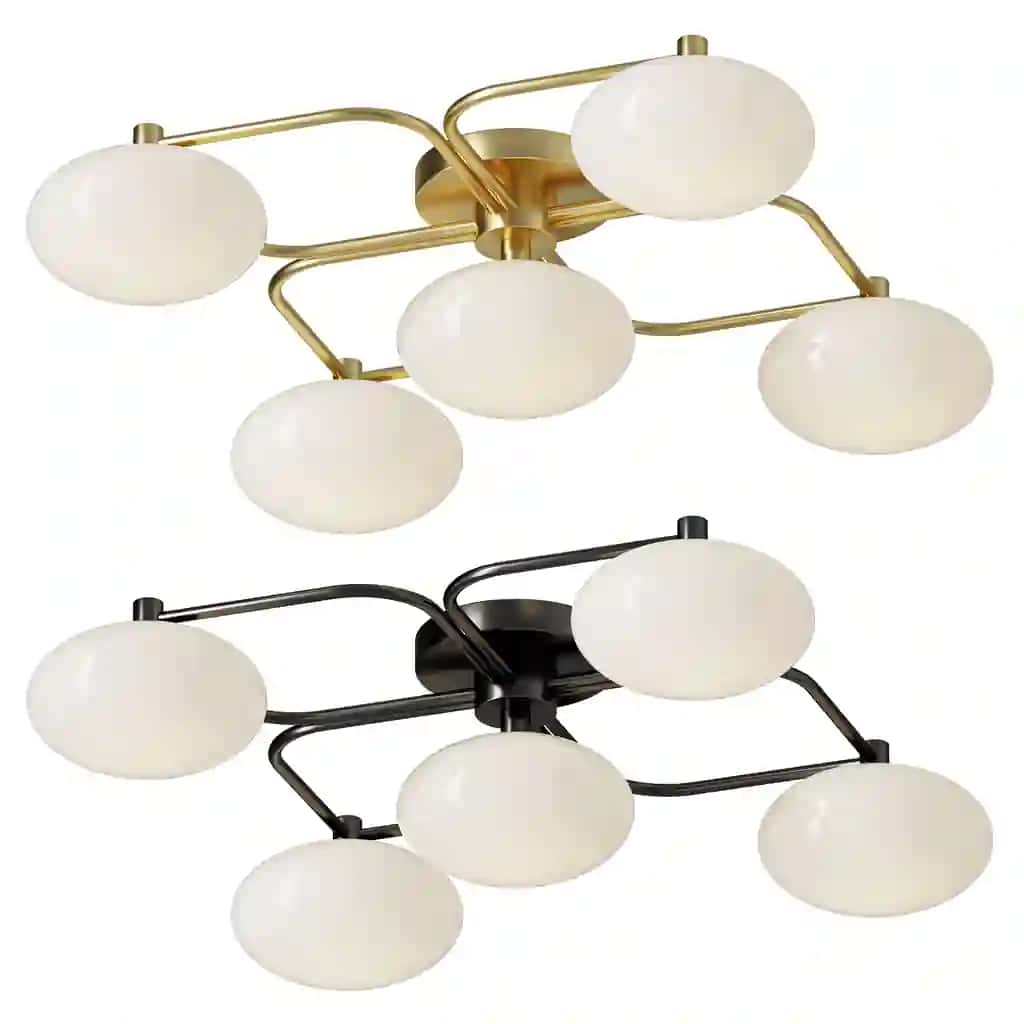 Glass Flush Mount