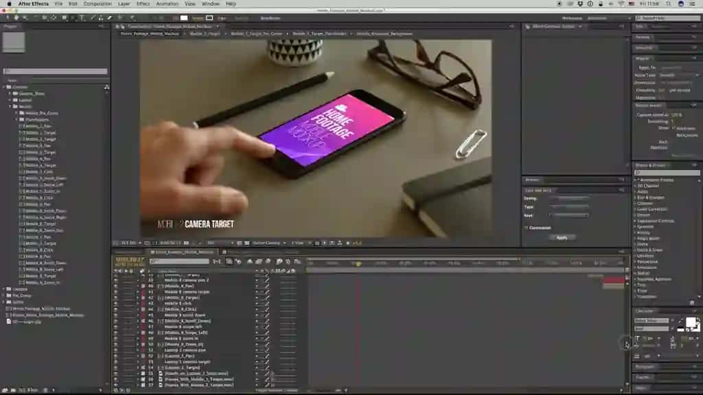Шаблон After Effects