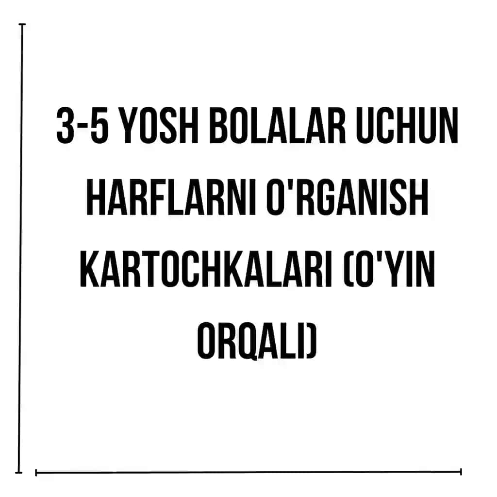 👉3-5 yosh bolalar uchun harflarni o'rganish kartochkalari (o'yin orqali o'rganish🎲)