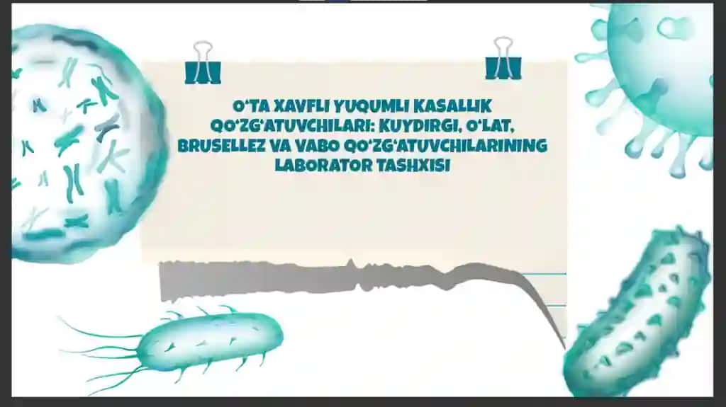 Kuydirgi O'lat Brusellez va Vabo qo'zg'atuvchilari