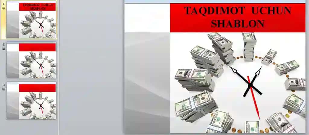 Shablon taqdimot