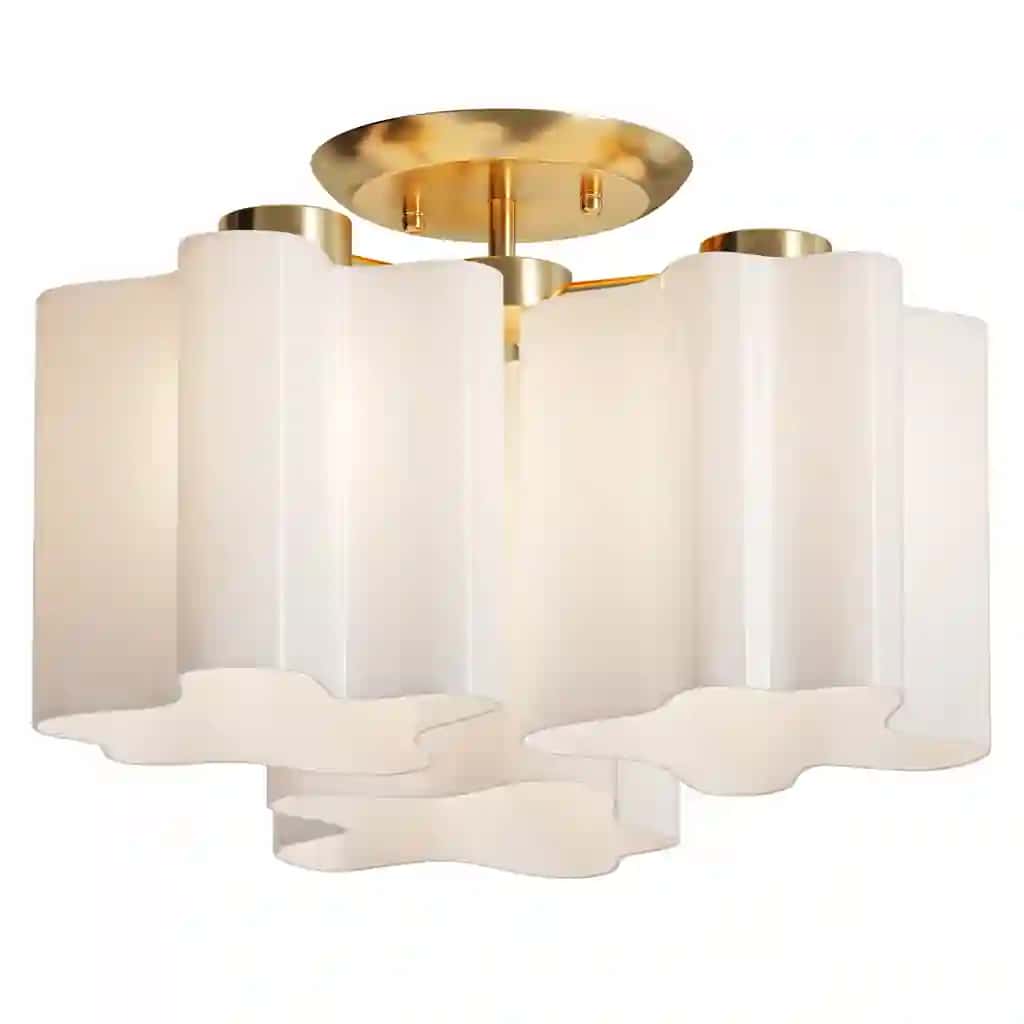 Lightstar Nubi 802033 01443 Ceiling Chandelier on a Rod