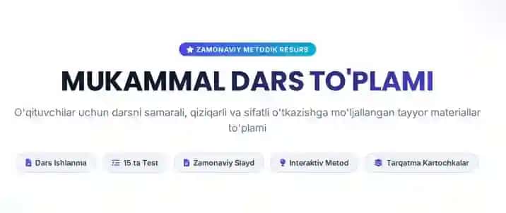 Minerallarning inson hayotidagi ahamiyati