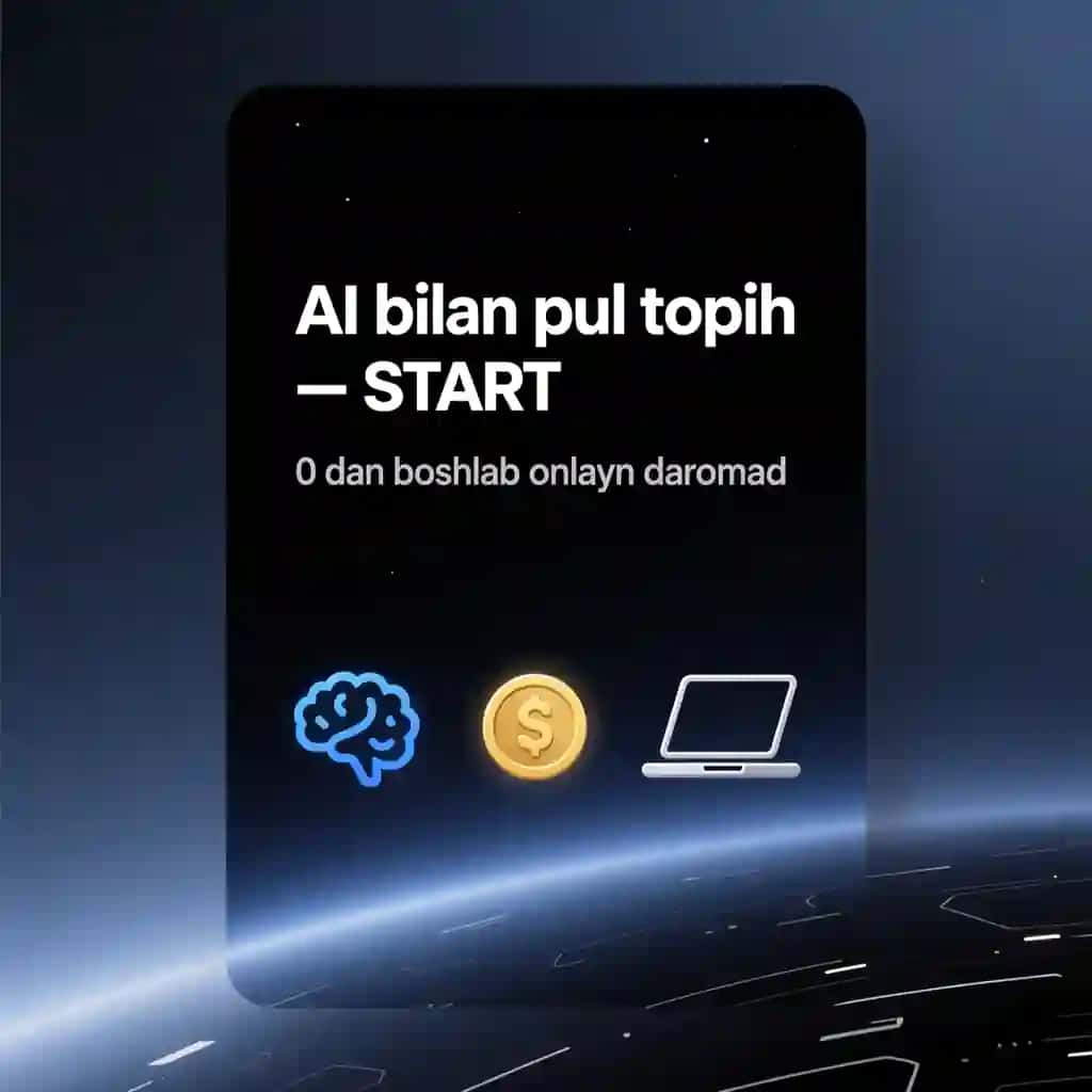 AI bilan pul topish — START