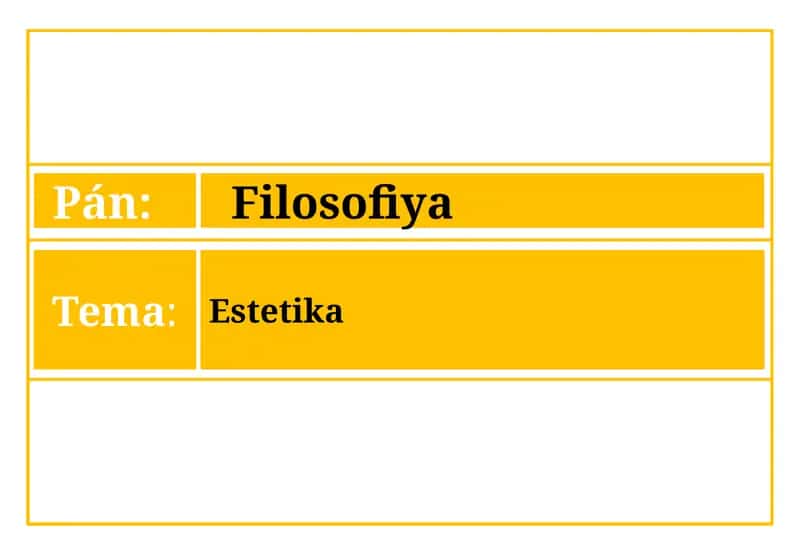 Estetika