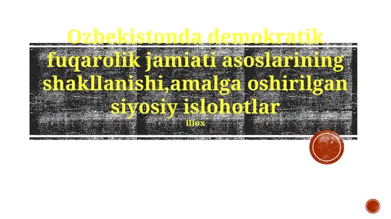 Demokratik fuqarolik jamiyati tarixi