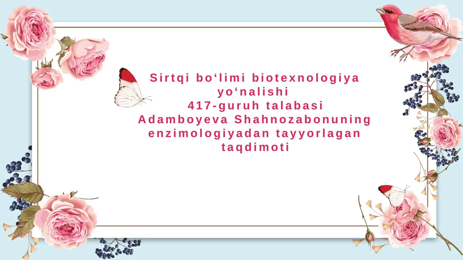 Oʻzbekiston kimyogar olimlarining enzimologiya taraqqiyotiga qoʻshgan hissalari