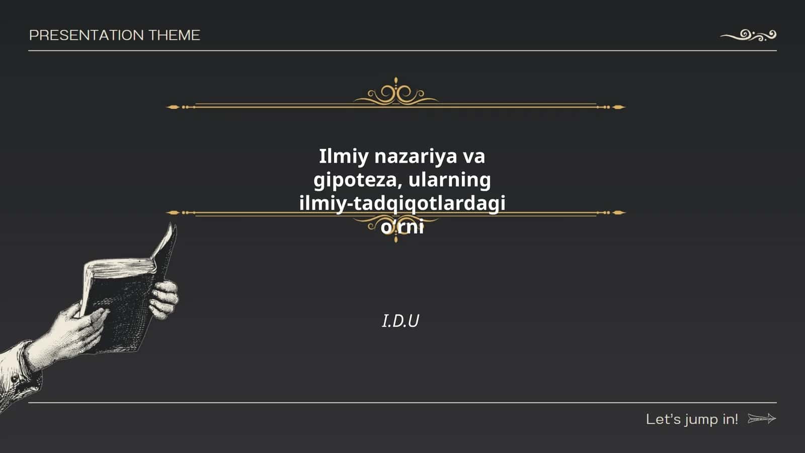 Ilmiy nazariya va gipoteza