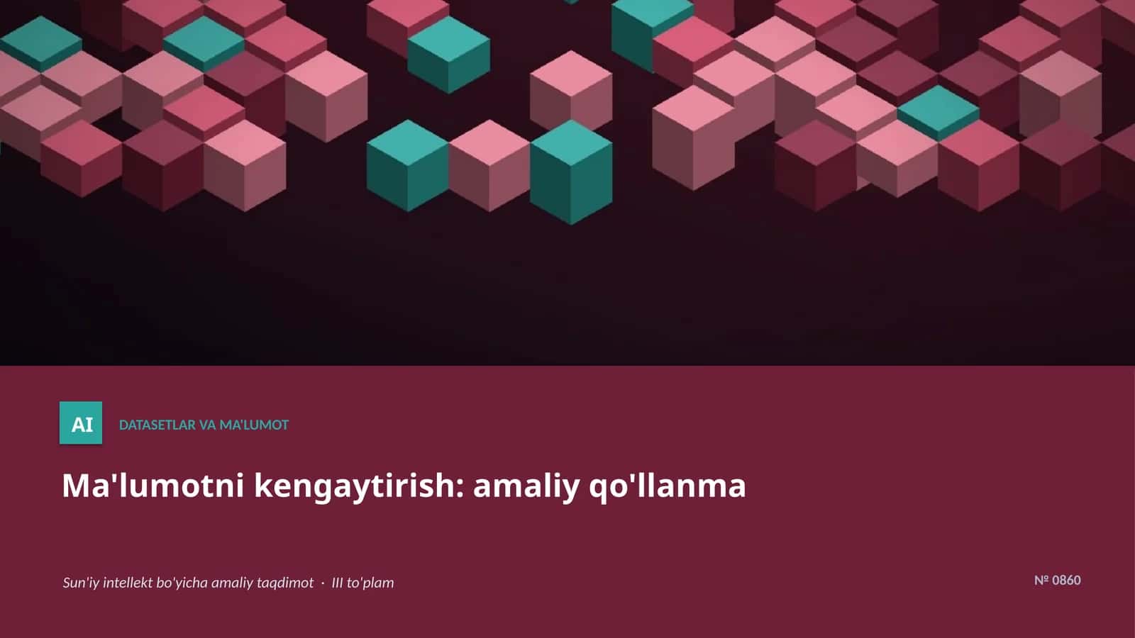 MA'LUMOTNI KENGAYTIRISH