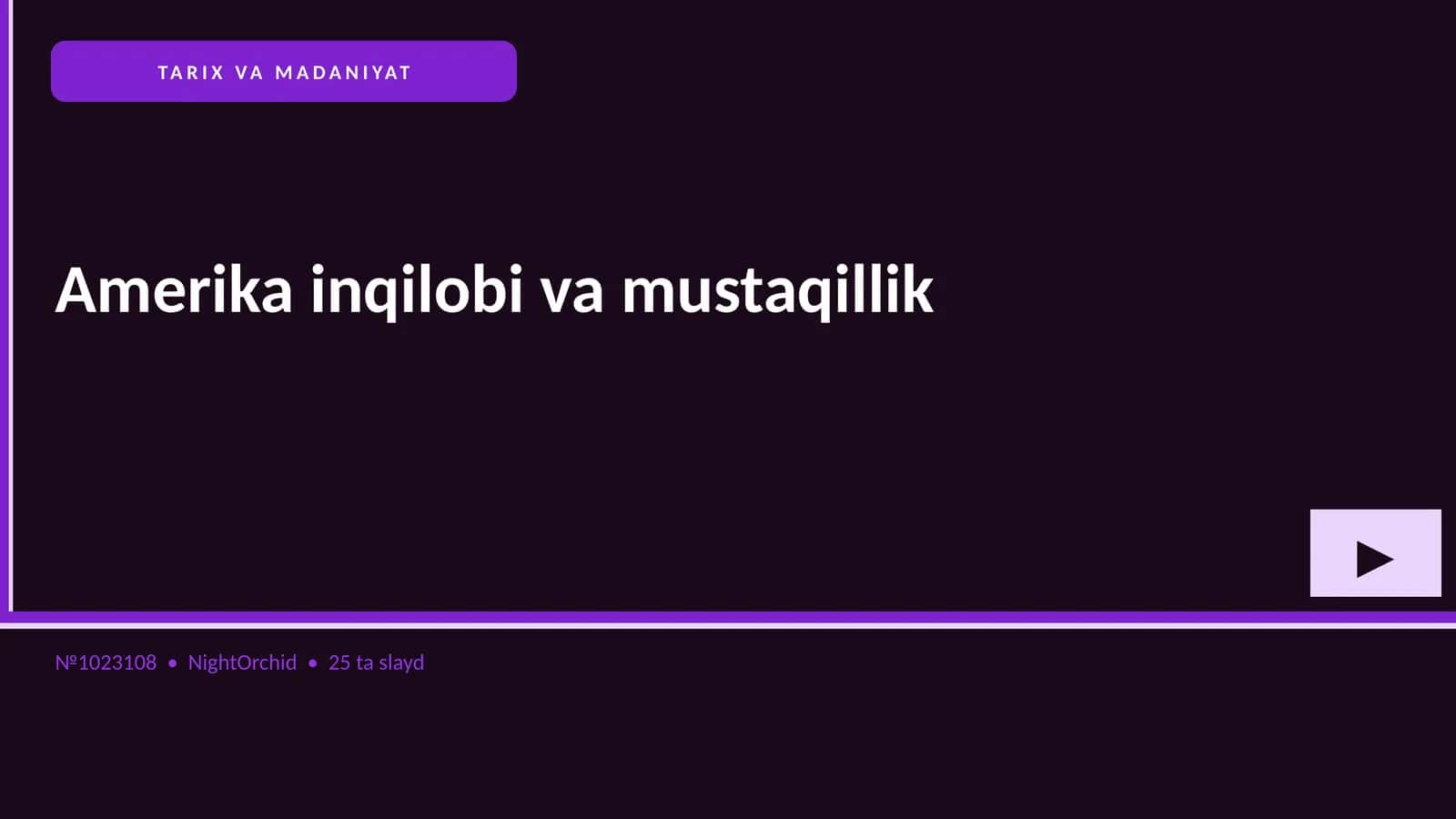 Amerika inqilobi va mustaqillik