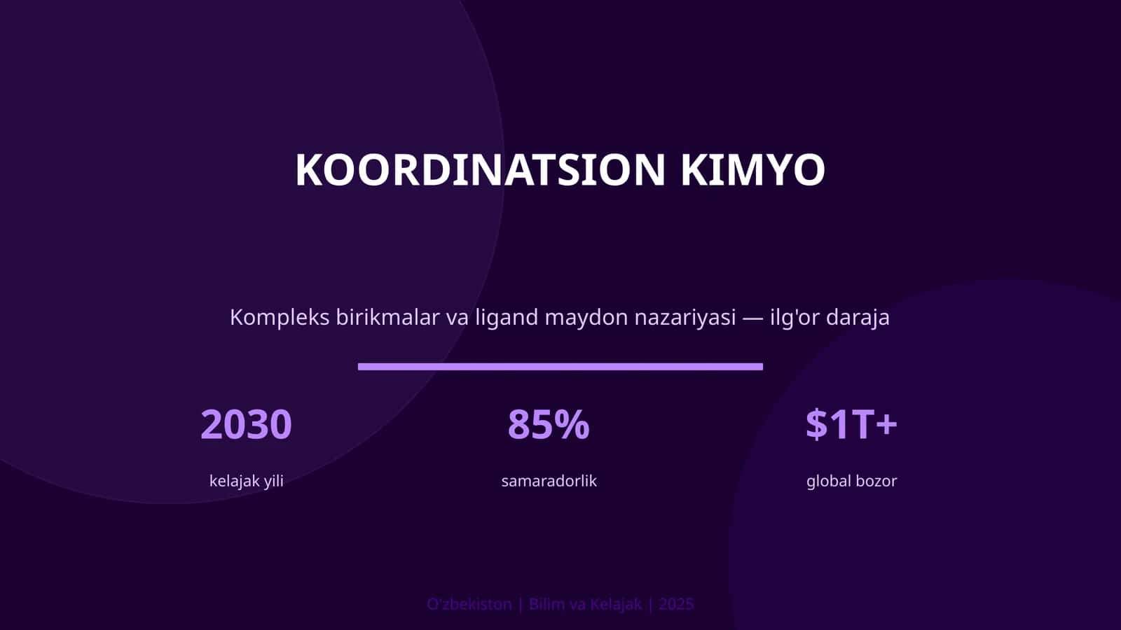 Koordinatsion kimyo