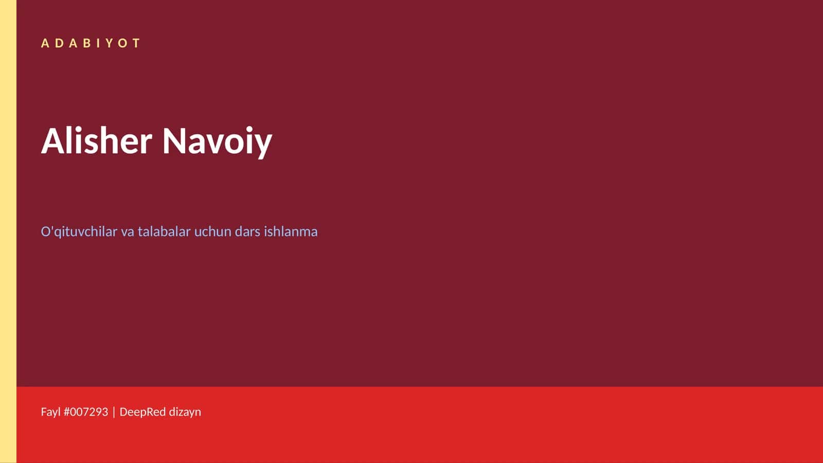 Alisher Navoiy