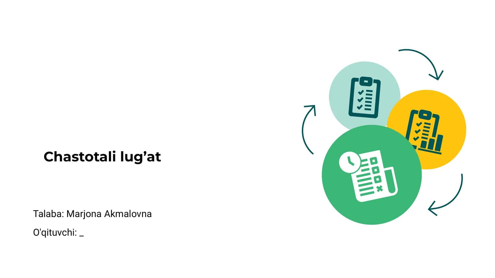 Chastotali lug’at