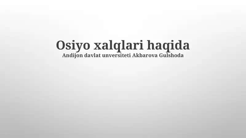 Ossеt tarixi