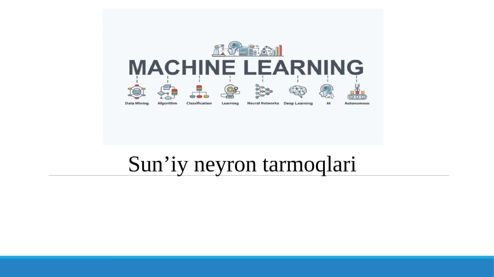 Sun’iy neyron tarmoqlari