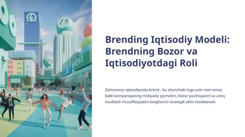 Brending Iqtisodiy Modeli