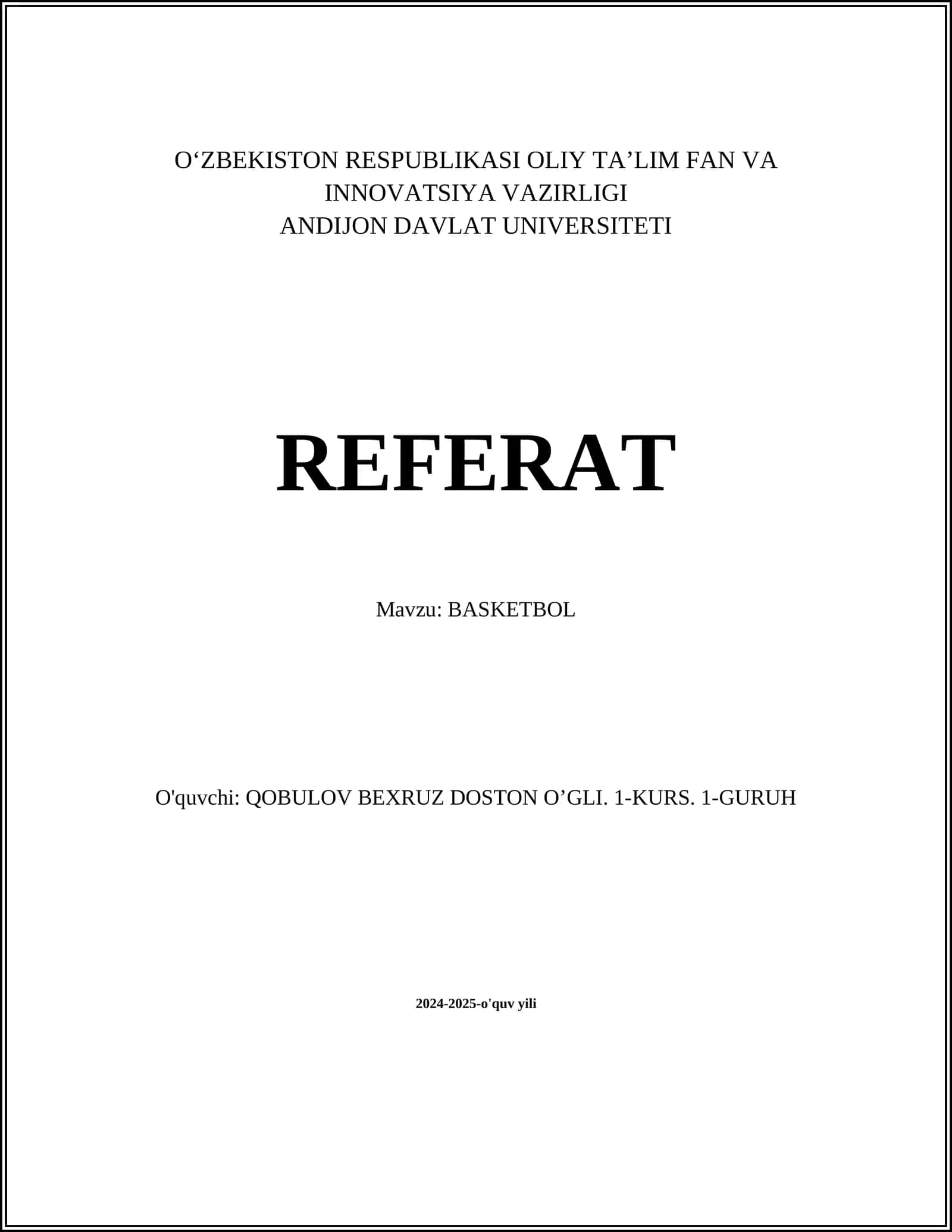 BASKETBOL