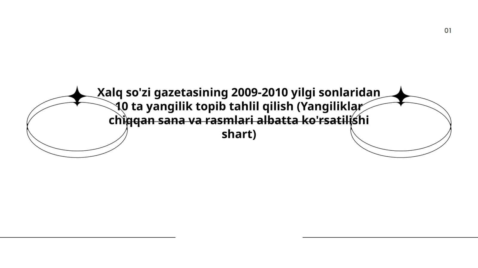 Xalq so'zi gazetasining 2009-2010 yilgi sonlaridan 10 ta yangilik