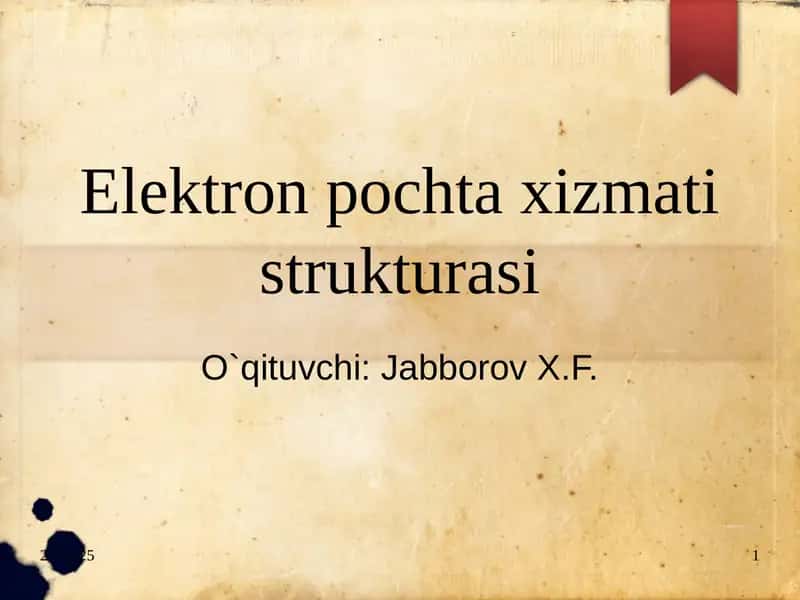 Elektron pochta xizmati
