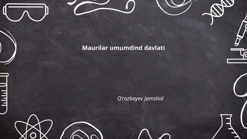 Maurilar umumdind davlati