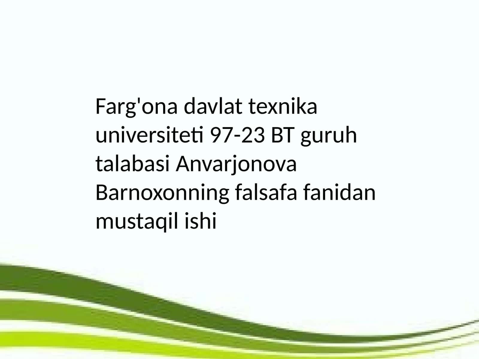Noklassik ontologiyaning yo‘nalishlari va mohiyati
