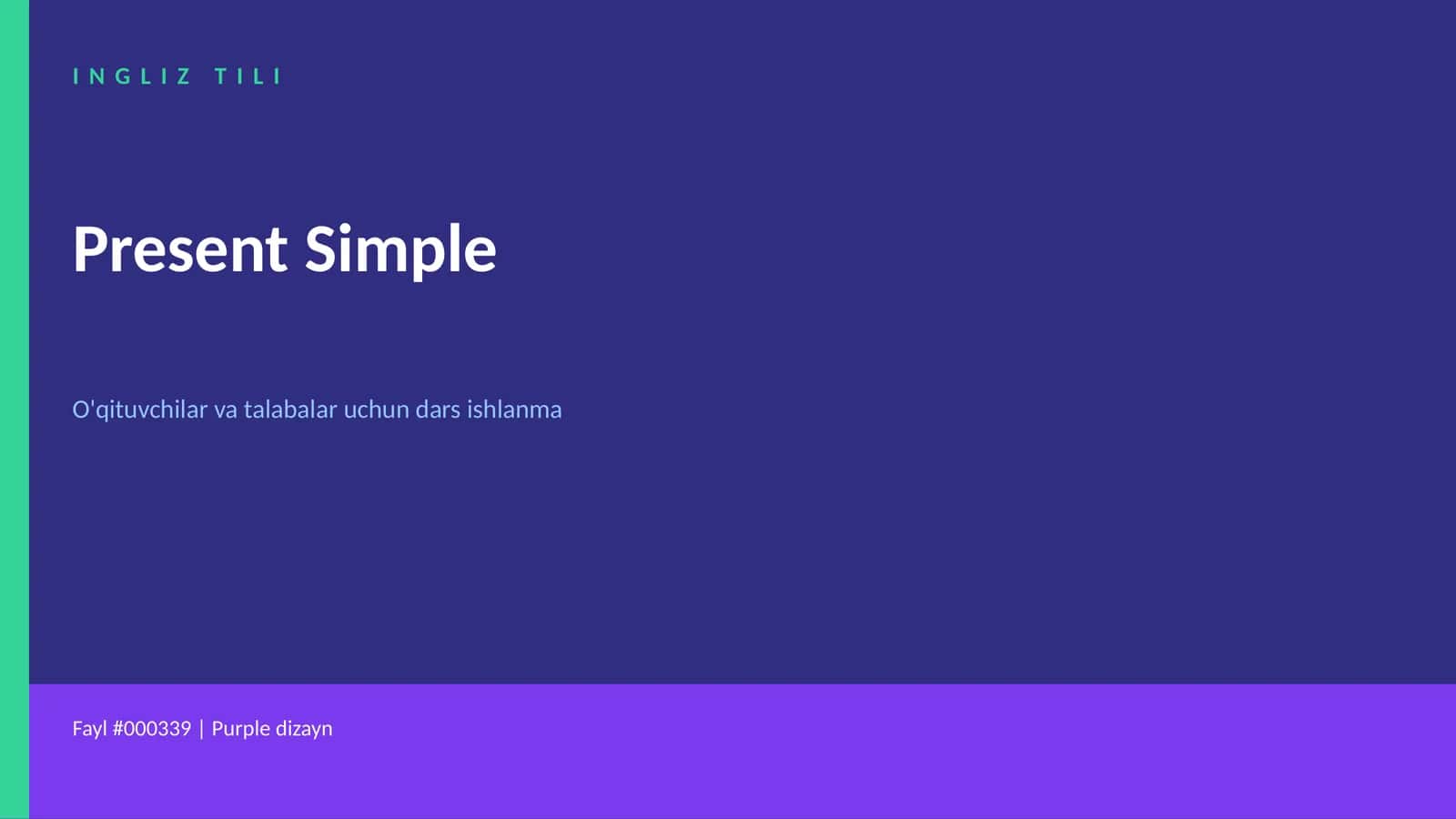 Present Simple