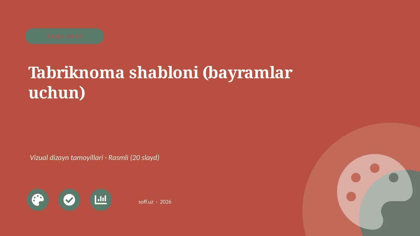 Tabriknoma shabloni (bayramlar uchun)