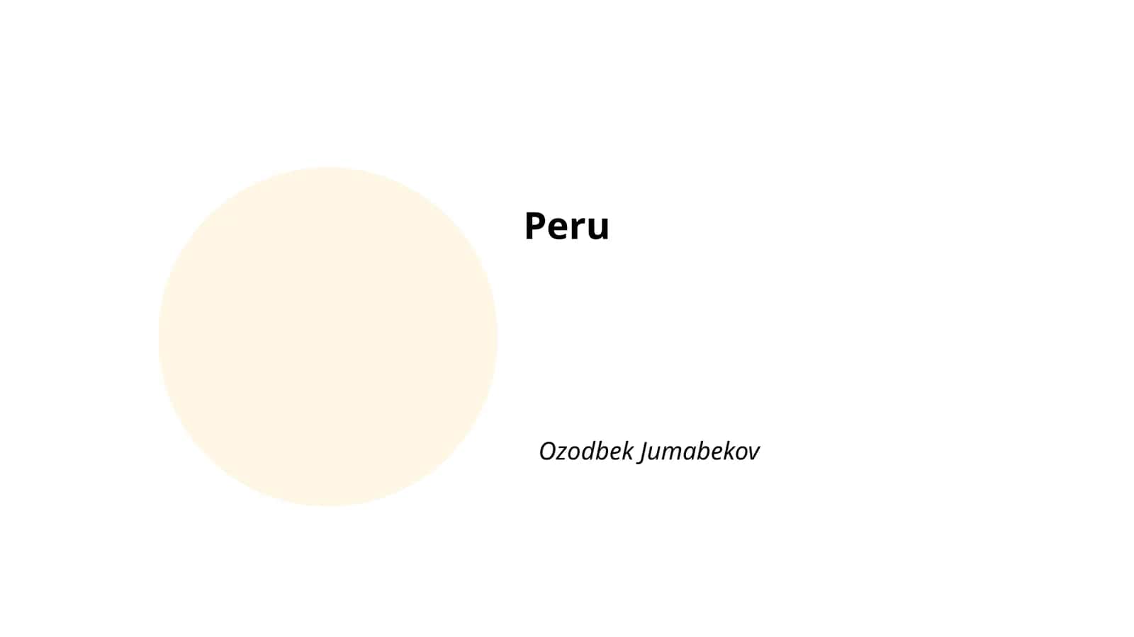 Peru Geography