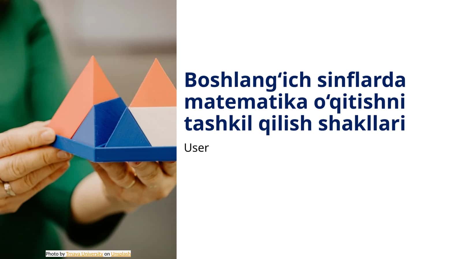 Boshlang‘ich sinflarda matematika o‘qitishni tashkil qilish shakllari