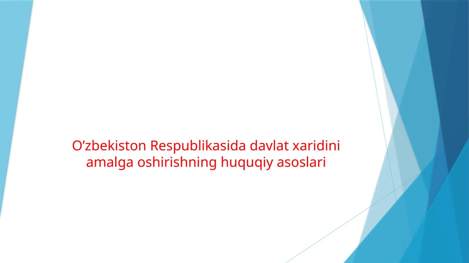Davlat xaridlari