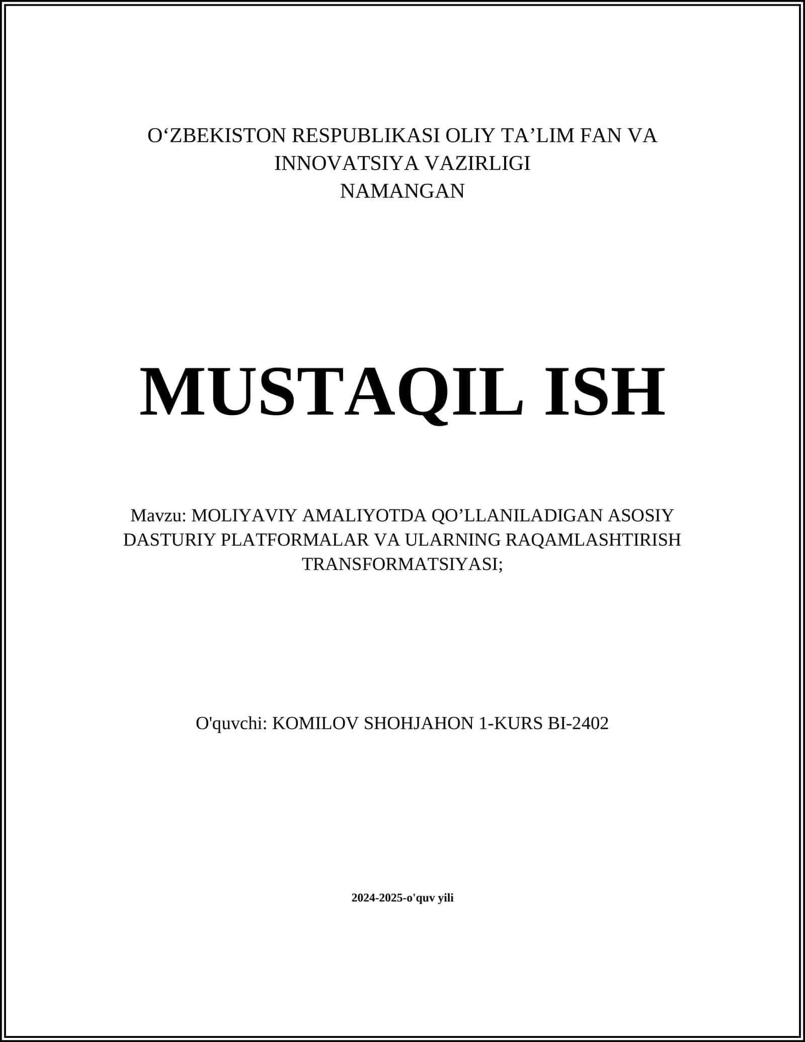 1С Buxgalteriya dasturi