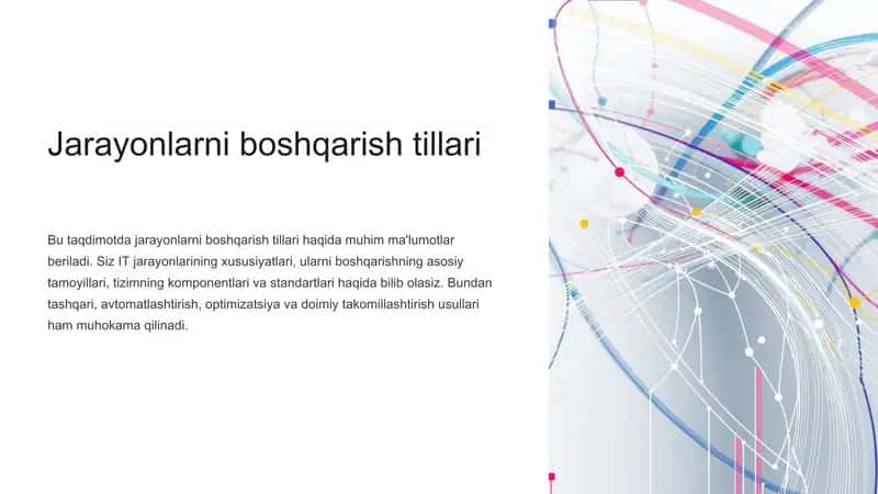 Jarayonlarni boshqarish tillari
