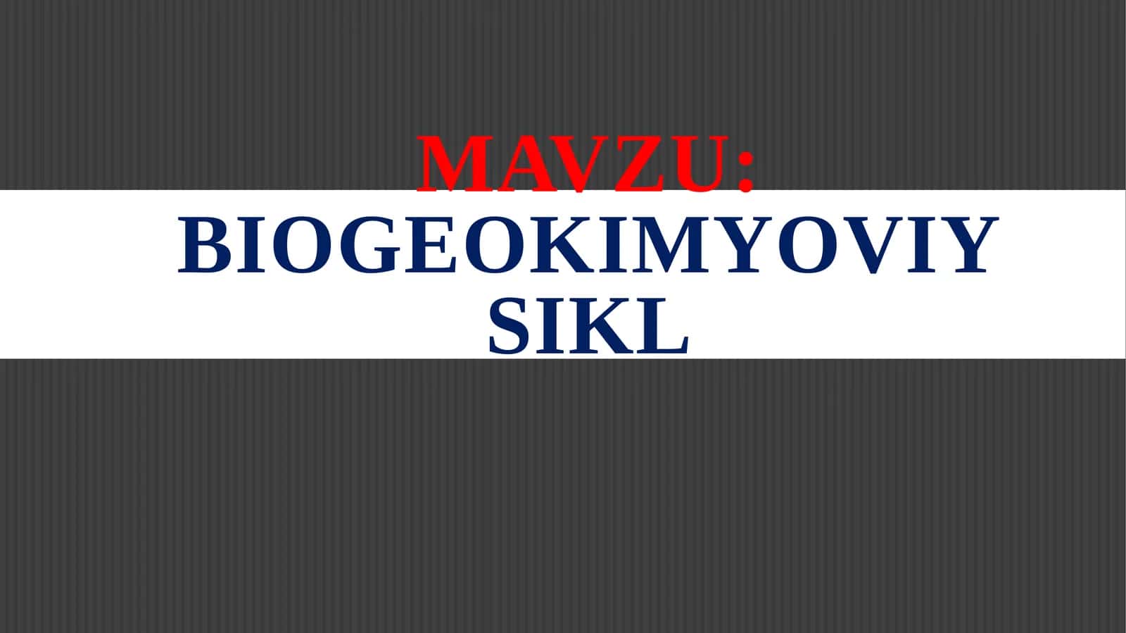 Biogeokimyoviysikl