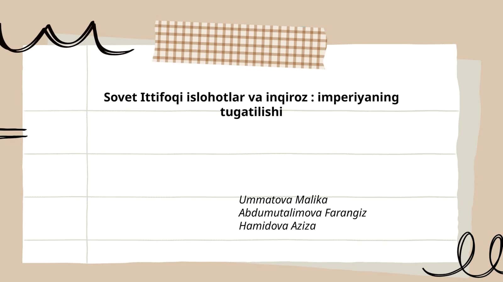 Sovet Ittifoqi islohotlar va inqiroz: imperiyaning tugatilishi