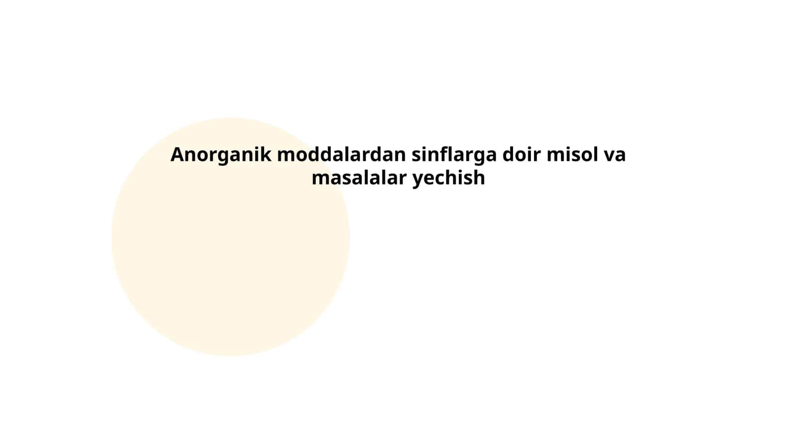 Kimyoviy elementlar va ularning periodik sistemasi