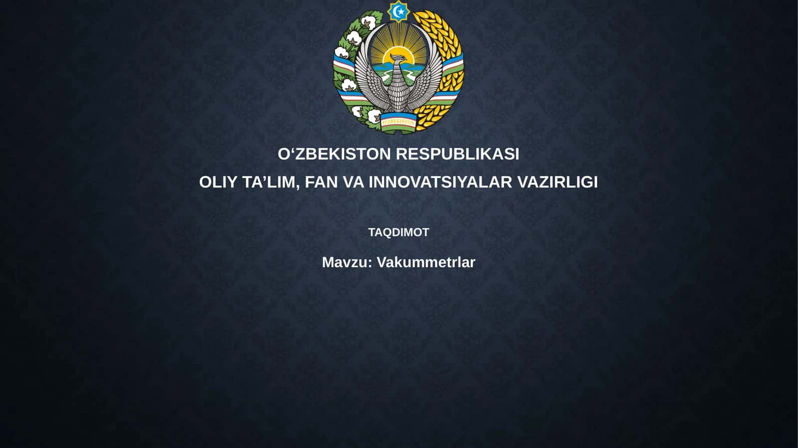 Vakummetrlar