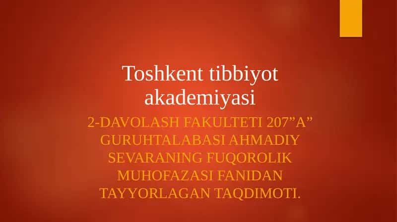 Tashqi Nazariyaviy O'qituvchi