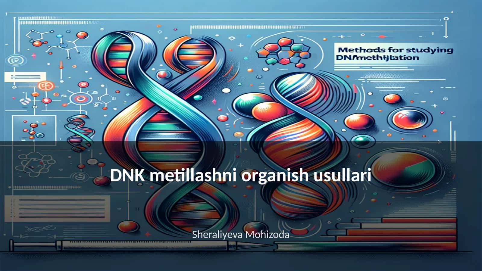 DNK metillashni organish usullari