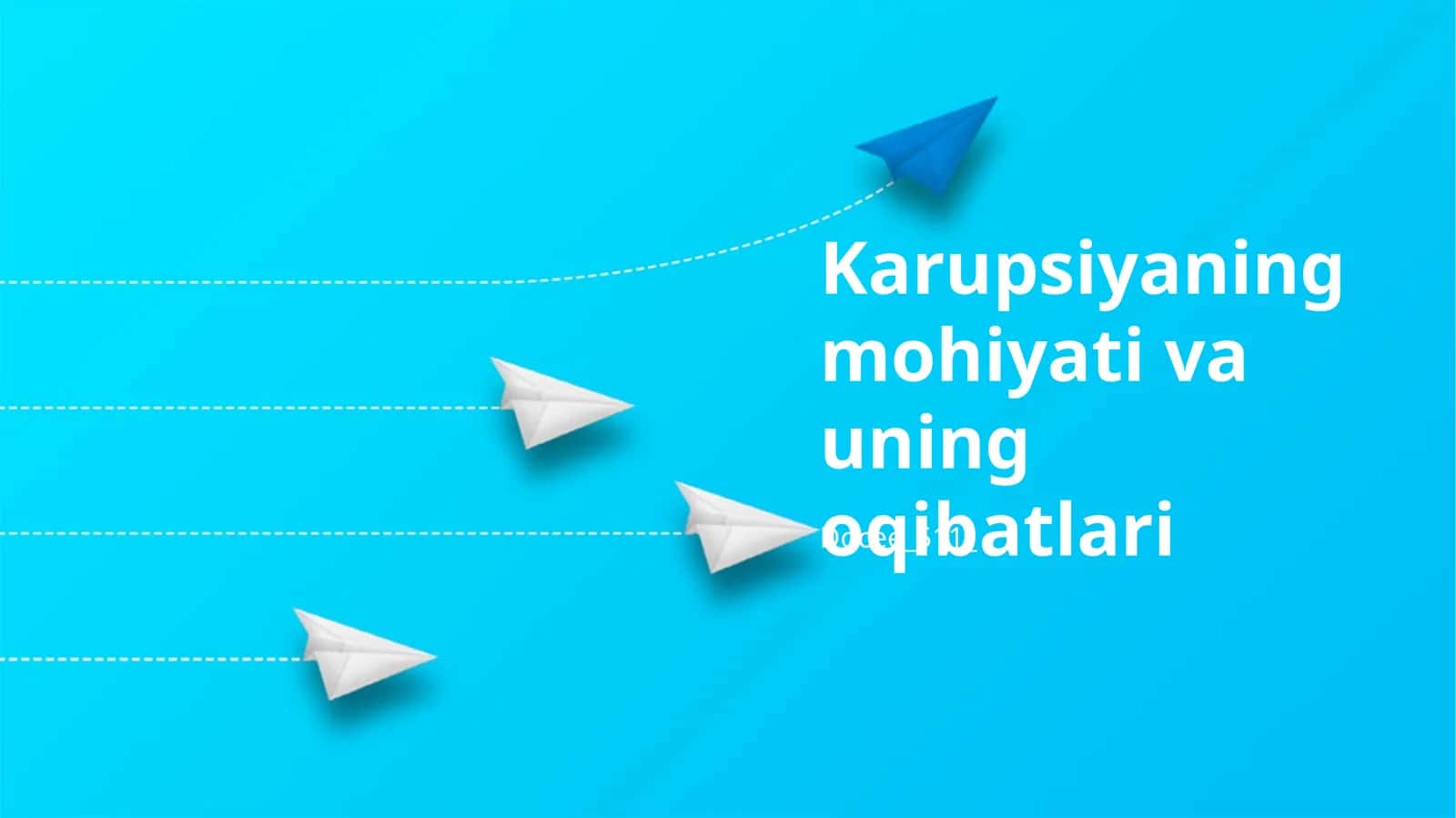 Korrupsiyaning mohiyati va uning oqibatlari
