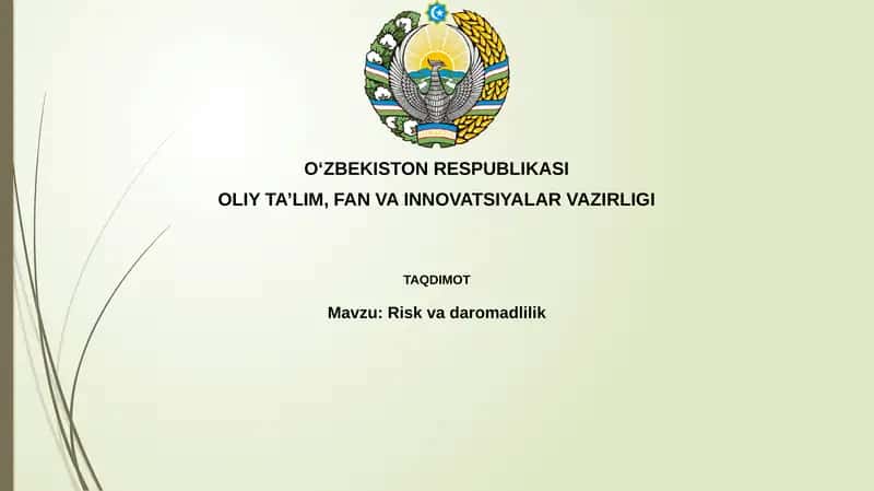 Riskvadaromadlilik