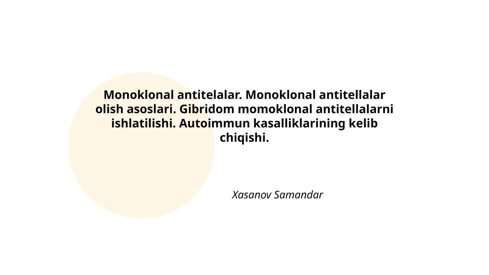 Monoklonal antitelalar