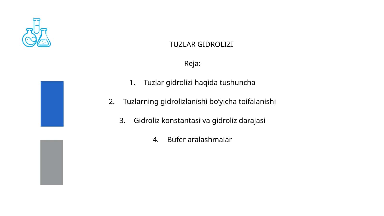 Tuzlar gidrolizi