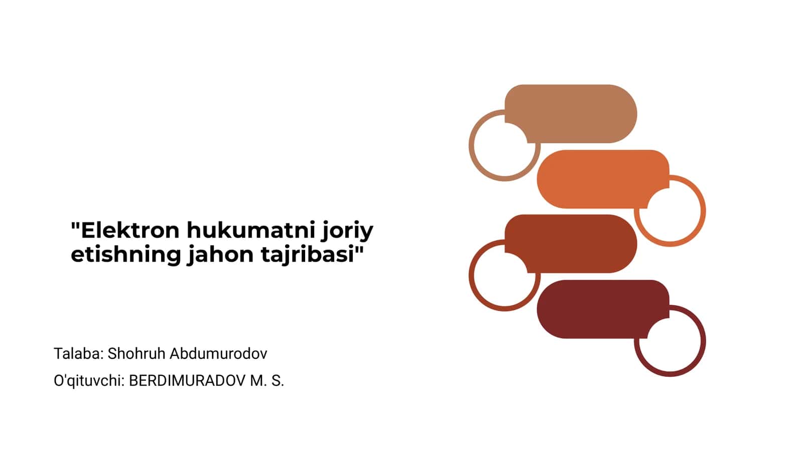 Elektron hukumatni joriy etishning jahon tajribasi