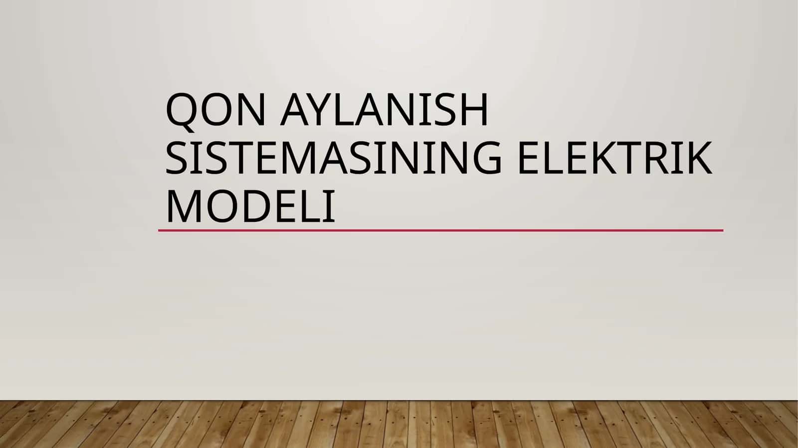 qon aylanish sistemasi