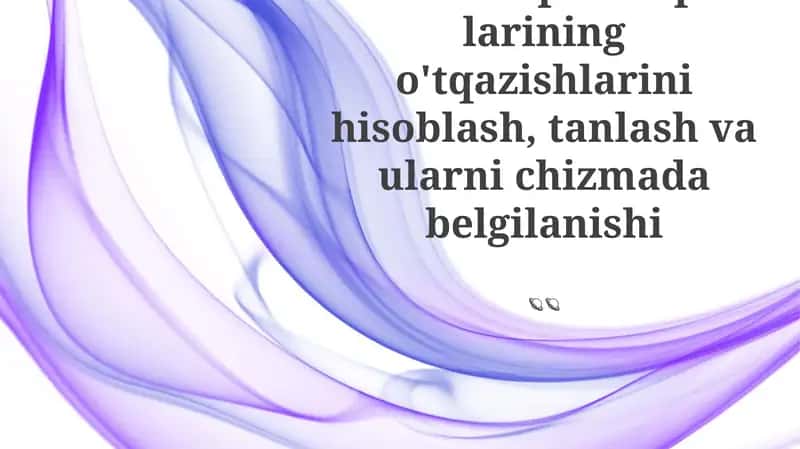 Haqiqiy Dunyo Qo'llanilishi